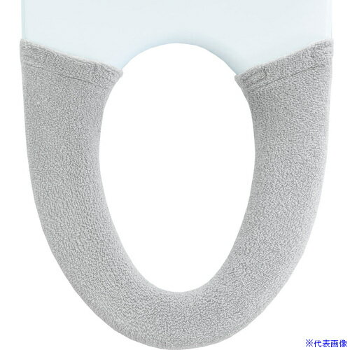 ■オカ コクーン 洗浄暖房専用便座カバー グレー 39836(6969317)[法人限定][外直送元]