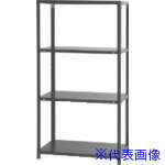 ■北島 スマートラック NSTR−457 4段 ブラック 800X450X1200 51060045702(6970179)[法人限定][外直送元]