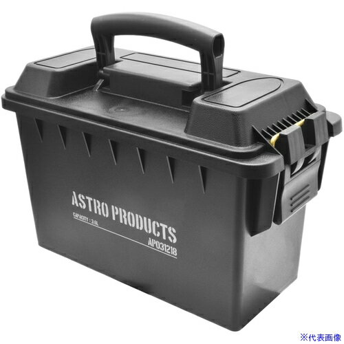 ■アストロプロダクツ プラスチックボックス3.6L ブラック PB218 2003000012187(6970363)[送料別途お見積り][法人限定][掲外取寄]