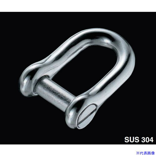 ■ふじわら 沈みシャックル W3/8 SS9(6975790)[送料別途お見積り][法人限定][掲外取寄]