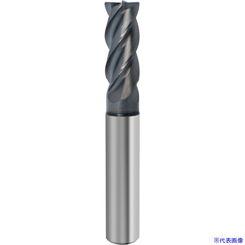 ■GUHRING 4枚刃エンドミル レギュラ 不等リード RF100Sharp 刃径3mm コーナーR0.5...