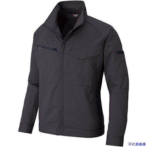 ■アイトス ニュームービンカット 春夏長袖ブルゾン チャコールグレー 6L AZ68400146L(6978588)[送料別..