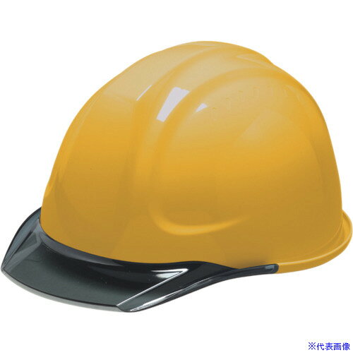 ■DIC SYA−C型ヘルメット 黄/スモーク SF内装KP付 SYACSFEKPYS(6981271)[送料別途お見積り][法人限定][直送]