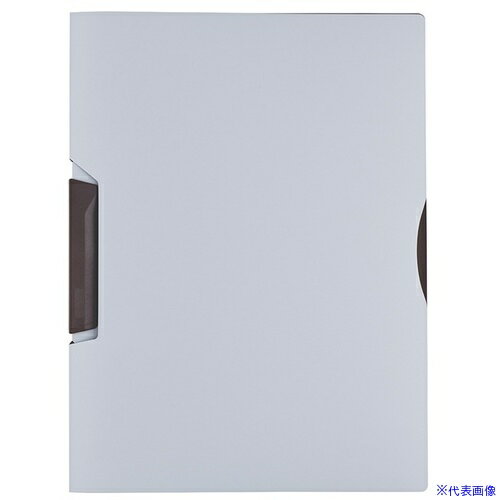 ■ナカバヤシ スイングクリップファイルA4ライトグレー FQSA401LGY(6982440)[送料別途お見積り][法人限定][掲外取寄]