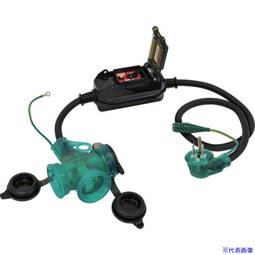 オレンジブック トラスコ中山　TRUSCONICHIDO 防雨Lヘナポッキン延長ブレーカ 過負荷漏電保護兼用 〔品番:PBWLEKTS〕[ 注番:6987775]特長●ドラムやコード・工具につなぐだけで安心・安全な漏電しゃ断器付になります。...