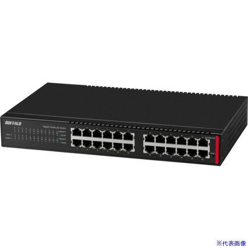 ■BUFFALO 法人向け レイヤー2 Giga スマートLiteスイッチ BSGSL2124(6989250)[送料別途お見積り][法人限定][掲外取寄]