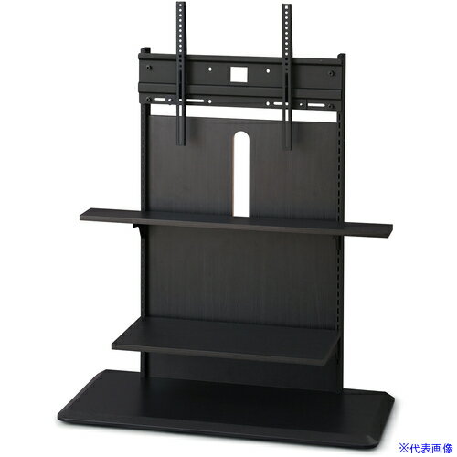 ■IRIS 291557 スタンドテレビ台 ブラックオーク UTS900RBO(6995972)[法人限定][外直送元]