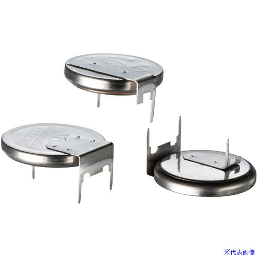 ■タカチ タブ付リチウムコイン電池 水平タイプ CRH2450N(6996596)[送料別途お見積り][法人限定][掲外取寄](2)