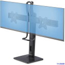 ■StarTech モニタースタンド/置き型/2画面/最大27インチ/耐荷重各6kg/VESA/自立式 PC パソコン ディスプレイアーム 2MC1SMONIT...