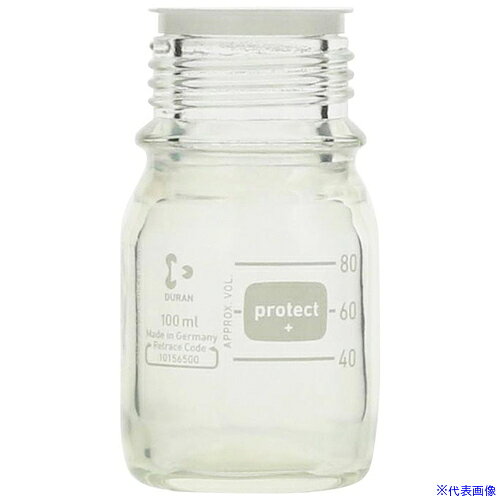 ■SIBATA プロテクトプラスコートねじ口びん びんのみ 100mL 10入 017580100A(70066...