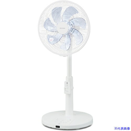 ■IRIS 111030 DCリビング扇 フルリモコン式 ホワイト LFD307LW(7008904)×2[法人限定][外直送元]