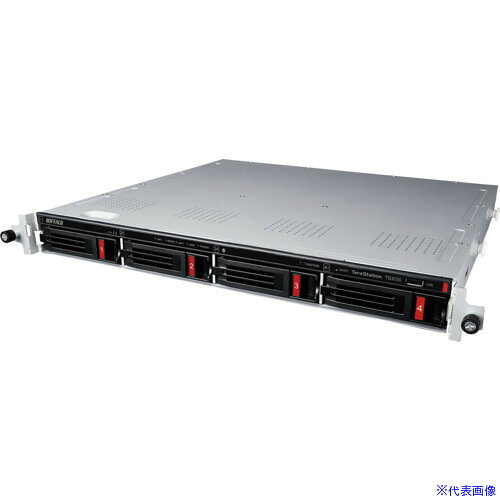 ■BUFFALO TeraStation TS3030シリーズ 4ベイ ラックマウント32TB TS3430RN3204(7009521)[送料別途お見積り][法人限定][掲外取寄]