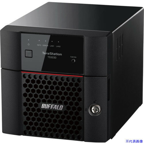 ■BUFFALO TeraStation TS3230シリーズ 2ベイデスクトップ6TB TS3230DN0602(7009532)[送料別途お見積り][法人限定][掲外取寄]