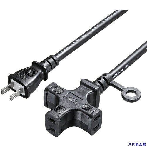 オレンジブック トラスコ中山　TRUSCOSANWA タップ 電源延長コード(3個口) 〔品番:TAPEX235BK〕[ 注番:7010148]特長●電源コードの延長や分岐に便利です。●コードは柔らかく電動工具を使用する工事などにお使いいただけます。●展示会の設営や工事現場に最適です。●0.3m・5m・10m・20mを用意しております。●用途に合わせて延長できます。●コードは耐水性、耐油性、耐摩耗性の高いVCTコードを採用しています。仕様●色：ブラック●コンセント数：3個口●定格電圧(V)：125V●定格電流(A)：15A●ケーブル長(m)：5●プラグ形状：2P●定格容量(W)：1500W●仕上り外形寸法(mm)：約直径9.1●ケーブル長(m)：5仕様2●プラグ形状：2P/平行型●差込口：2P/ノーマルタイプ●コード：VCT1.25スケア（SQ）×2心●差込口数：3個口●使用地域：日本国内のみ。日本以外ではご使用いただけません。材質/仕上セット内容/付属品注意原産国（名称）台湾JANコード4969887829387本体質量645gオレンジブック トラスコ中山　TRUSCOSANWA タップ 電源延長コード(3個口) 〔品番:TAPEX235BK〕[注番:7010148][本体質量：645g]《包装時基本サイズ：290×28×300》〔包装時質量：645g〕分類》工事・照明用品》コードリール・延長コード》延長コード☆納期情報：仕入れ先通常在庫品 (欠品の場合有り)