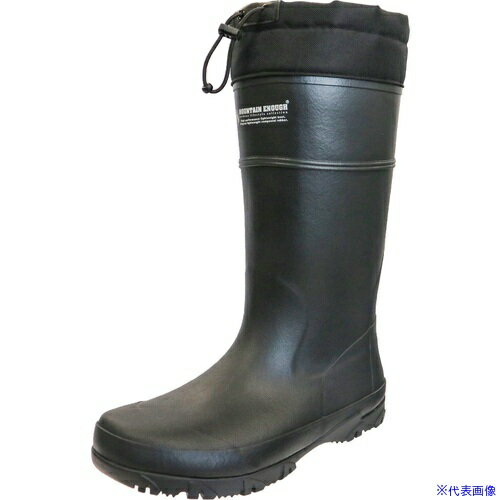 ■弘進ゴム 長靴 MOUNTAIN ENOUGH X1 BLACK L B0352ABL(7011902)[送料別途お見積り][法人限定][掲外取寄]