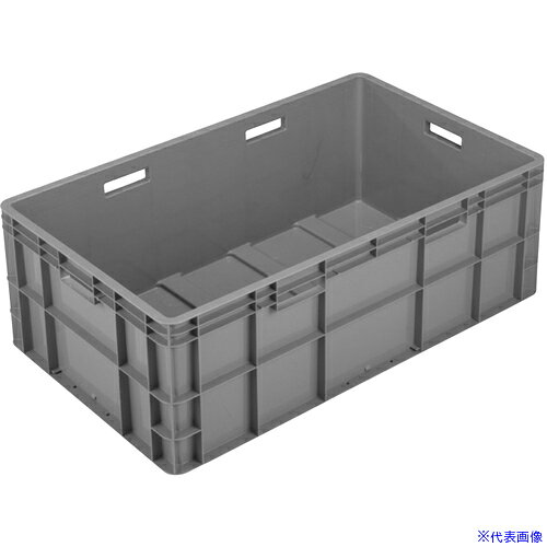 ■RISU TP規格コンテナー TP−483LG リサイクルグレー TP483LGRR(7015443)[送料別途お見積り][法人限定][..