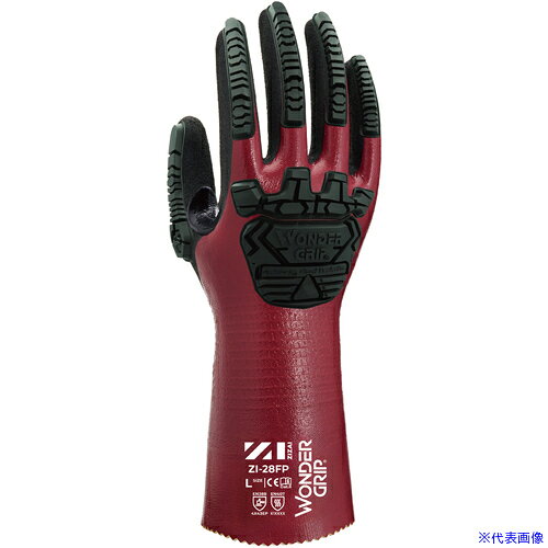 オレンジブック トラスコ中山　TRUSCOWeed 耐切創手袋 ZIZAI ZI−28FP オールコート 耐切創レベルE タッチパネル対応 プロテクション付き XLサイズ(1P個装) 〔品番:ZI28FP10B〕[ 注番:7066629]特長●手の甲のプロテクションは非常に柔らかく切れ込みが多いので、作業の邪魔になりません。●耐切創レベルE(ANSI:A4)を取得しています。●耐久力と柔らかさに優れたニトリルゴムコーティングにより、抜群の耐油性を実現しました。●最高レベルのグリップ性能と究極の耐久性です。仕様●色：ワインレッド●サイズ：XL●全長(cm)：30.0●手のひら周り(cm)：22.0●中指長さ(cm)：8.8●厚さ(mm)：1.60●ゲージ数：15●EN388 2016規格：4X43EP●入数：120双/箱 (10双×12袋)仕様2材質/仕上●樹脂：ニトリルゴム●主な繊維：ポリエチレン / ポリエステル /ナイロン/その他セット内容/付属品注意原産国（名称）中国JANコード4573603520641本体質量261gオレンジブック トラスコ中山　TRUSCOWeed 耐切創手袋 ZIZAI ZI−28FP オールコート 耐切創レベルE タッチパネル対応 プロテクション付き XLサイズ(1P個装) 〔品番:ZI28FP10B〕[注番:7066629][本体質量：261g]《包装時基本サイズ：380×130×30》〔包装時質量：276g〕分類》保護具》作業手袋》耐切創手袋☆納期情報：メーカー取り寄品（弊社より発送）