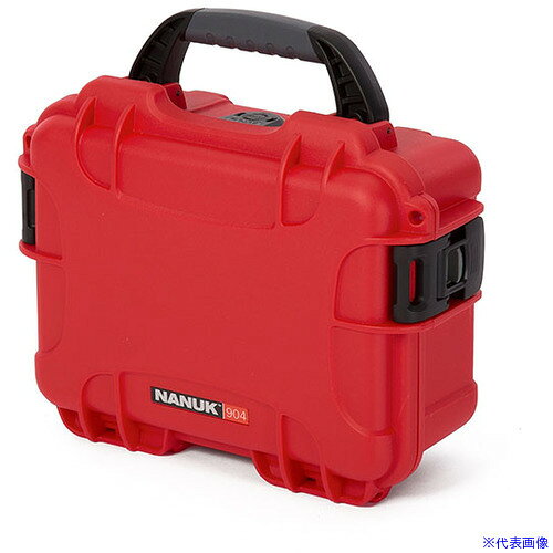 オレンジブック トラスコ中山　TRUSCOタカチ 防水キャリングケース(カラーバージョン) NKシリーズ 外形寸法間口259×奥行200×高さ114mm レッド 内装スポンジフォーム付き 〔品番:NK904RS〕[ 注番:7077752]特長●堅牢かつ洗練されたデザインで持ち運びがしやすいカラフルな防水ハードケースです。用途●IP65の優れた防水性で、屋外・海や川のアウトドア・自衛隊用など、過酷な環境でのご利用に最適で、また測定器・カメラ・放送機材・電動工具・医療機器などの収納にも最適です。仕様●色：レッド●外形寸法(mm)間口：259●外形寸法(mm)奥行：200●外形寸法(mm)高さ：114●有効内寸(mm)間口：198●有効内寸(mm)奥行：134●有効内寸(mm)高さ：96仕様2●保護等級：IP65 / 内装スポンジフォーム付き材質/仕上●本体：強化PP●ハンドルグリップ：エラストマ●内装スポンジ：ポリウレタンセット内容/付属品注意●数量1〜10個までの納期は約1カ月となります。●11個以上の場合の価格・納期は別途お見積となります。●船便でのお取り寄せの場合、単価は下がりますが納期が5か月半かかります。(価格は別途お見積りとなります。)原産国（名称）カナダJANコード本体質量0.81kgオレンジブック トラスコ中山　TRUSCOタカチ 防水キャリングケース(カラーバージョン) NKシリーズ 外形寸法間口259×奥行200×高さ114mm レッド 内装スポンジフォーム付き 〔品番:NK904RS〕[注番:7077752][本体質量：0.81kg]分類》手作業工具》工具箱》プロテクターツールケース☆納期情報：オレンジブック掲載以外でメーカー直送品（送料元払い）【法人限定＝会社名ご記入お願い致します。】※北海道・沖縄・離島は運賃別途商品も含む