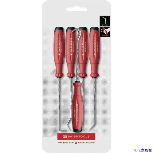 オレンジブック トラスコ中山　TRUSCOPBスイスツールズ PickToolセット、スキンパックS 〔品番:38684.CN〕[ 注番:7139676]特長●Oリングの取り外し、コネクタのツメ起こし、狭所のひっかけ・こじりに最適なピックツールです。●耐薬品性・耐衝撃性に優れた3層構造により高い耐久性を発揮します。●滑りにくく疲れにくい最適設計のグリップは、快適な作業性と環境配慮のリサイクル素材使用を両立しています。●先端の形状が異なる4種類の工具、パッキンの取り付け、取り外し等多用な使い方ができます。●バネ鋼ベースの特殊合金で弾性に優れ、高い硬度を保ちます。用途●自動車工場や修理工場、各種メンテナンス用仕様●グリップ径(mm)：マグネット無し●先端形状：貫通無し●セット内容（点）：5仕様2●パッケージ入り5個セット材質/仕上●軸：特殊鋼セット内容/付属品●38675、38676、38677、38678、38679注意原産国（名称）スイスJANコード7610733297122本体質量110.5gオレンジブック トラスコ中山　TRUSCOPBスイスツールズ PickToolセット、スキンパックS 〔品番:38684.CN〕[注番:7139676][本体質量：110.5g]《包装時基本サイズ：130×20×130》〔包装時質量：44g〕分類》測定・計測用品》測定工具》ケガキ用品☆納期情報：仕入れ先通常在庫品 (欠品の場合有り)