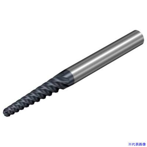 オレンジブック トラスコ中山　TRUSCOSANDVIK コロミルCoroMill[[R上]]Plura テーパボールエンドミル 倣い加工用超硬エンドミル(730) R2AH 〔品番:2T3860476RA1270〕[ 注番:7180342]特長●テーパデザインとボールノーズ機能が組み合わされています。●チタンベースの合金および耐熱超合金の中仕上げから仕上げ加工用に設計されており、側面フライス加工およびポイントフライス加工に優れており、複雑な形状を難なく加工することができます。●さまざまな切込み長さおよび突出し量が利用可能なため、特定のニーズに対して最適な工具を簡単に選択でき、困難な加工領域でも最高の結果が保証されます。●Zertivo2.0コーティングを採用したPluraテーパボールエンドミルには、チタン合金用に最適化されたT2CHと、耐熱合金 (HRSA) 用に最適化されたR2AHの2つの材種があります。●刃数が多いと送り速度が速くなり、生産性が向上します。●テーパデザインにより、刃先接触面積が大きくなり、加工面品質が向上します。●高性能材種が高い加工安定性を実現し、加工時間の短縮と部品当たりのコスト削減に寄与します。●最適化された刃先処理により、工具寿命と信頼性が向上します。●不等ピッチにより動的安定性が確保され、びびりを低減します。用途●アクセスが困難な側面フライス加工やポイントフライス加工用。●中仕上げ〜仕上げ加工用。仕様●刃数ZEFP(枚)：6●切削径DC(mm)：4.76●ボール半径RE(mm)：2.38●最大切込みAPMX(mm)：50.8●使用可能長さLU(mm)：50.8●機能長さLF(mm)：127●マシン側接続径DCONMS(mm)：12.7●本体テーパ半角BHTA(°)：3●ねじれ角FHA(°)：42●コーティング：PVD TIALSIN●シャンク径許容値TCDCON：h6●工具リード角PSIR(°)：3●最大突出し量OHX(mm)：81.7●最大回転速度RPMX(1/min)：80000●機械側適応インターフェースADINTMS：Cylindrical shank without clamping features (without flange) -inch: 1/2●クーラントタイプ入り口側CNSC：without coolant entry●許容クラス切削径TCDC：h10●本体長さLB_1(mm)：78.05●チップブレーカメーカーCBMD：STRAIGHT●径方向のすくい角GAMF(°)：-2●軸方向のすくい角GAMP(°)：1.5●全長OAL(mm)：127仕様2材質/仕上セット内容/付属品注意原産国（名称）非公開JANコード本体質量0.141kgオレンジブック トラスコ中山　TRUSCOSANDVIK コロミルCoroMill[[R上]]Plura テーパボールエンドミル 倣い加工用超硬エンドミル(730) R2AH 〔品番:2T3860476RA1270〕[注番:7180342][本体質量：0.141kg]分類》切削工具》旋削・フライス加工工具》超硬ボールエンドミル☆納期情報：メーカー取り寄品（弊社より発送）