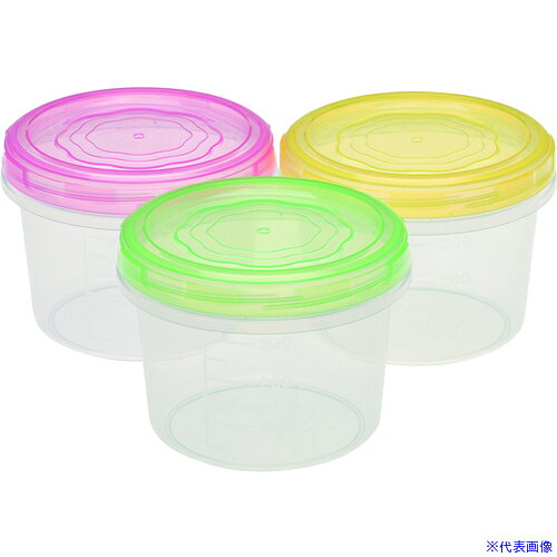 オレンジブック トラスコ中山　TRUSCOSANKO pla 食品保存容器 218100 エブリーパック 丸型 NO2浅型3P カラフル φ105×φ105×80 〔品番:218100〕[ 注番:7238666]特長●容量370mlのスクリュ—フタ容器です。仕様●外形寸法(mm)幅：105●外形寸法(mm)奥行：105●外形寸法(mm)高さ：80●容量(ml)：370●外径寸法(mm)径×高さ：φ105×80仕様2●円柱形保存容器材質/仕上●ポリプロピレンセット内容/付属品注意原産国（名称）日本JANコード4973230218100本体質量134gオレンジブック トラスコ中山　TRUSCOSANKO pla 食品保存容器 218100 エブリーパック 丸型 NO2浅型3P カラフル φ105×φ105×80 〔品番:218100〕[注番:7238666][本体質量：134g]《包装時基本サイズ：105×105×126》〔包装時質量：134g〕分類》研究用品》厨房用品》容器☆納期情報：メーカー取り寄品（弊社より発送）
