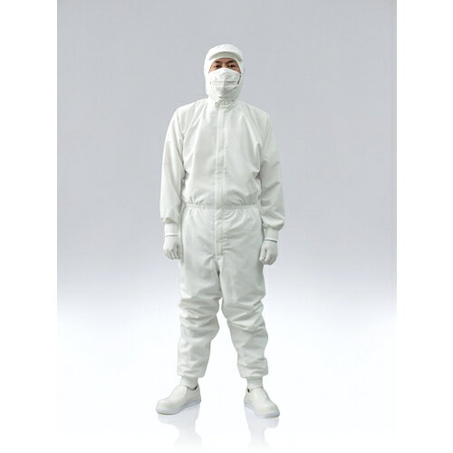 ■TriApex 着用快適つなぎ服 ホワイト 4L 3A2404KW4L(7253200)[送料別途お見積り][...