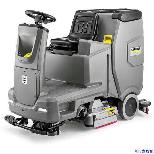 オレンジブック トラスコ中山　TRUSCOKARCHER 業務用搭乗式床洗浄機 B 110 R Classic Bp +R75 〔品番:3.137331.0〕[ 注番:7272328]特長●B 110 R Classic は洗浄幅 75cmのローラーブラシ（ツインローラー）を装備した搭乗式床洗浄機です。●スタンダードモデルとしての特徴は、オペレーターが機能選択スイッチを回すだけで、洗浄プログラムを簡単に選択できるように、わかりやすいシンボルマークを使用したEasyオペレーティングシステムと、操作者と管理者でセッティングを区分するKIKキーシステムを搭載しています。用途●工場、倉庫、スーパーマーケット、ショッピングモールなどの広い面積の場所に。仕様●清掃能力(［［M2］］/h)：4500●清掃幅(mm)：750●作業幅(mm)吸引：950●幅(mm)：975●奥行(mm)：1635●高さ(mm)：1265●走行方式：搭乗式●電源：バッテリー●充電時間(時間)：約10-12●連続使用時間(h)：最大2.5●汚水タンク容量(L)：110●洗浄水タンク容量(L)：110●騒音値(dB)：63.6●駆動方式：バッテリー仕様2●自走式●自動給水停止機能●スイープ機能を統合しています●スイープ機能●ソレノイドバルブ●2タンク方式●標準デイタイムライト●スクイジーゴムの種類: ライナテックス●ケルヒャーのカラー別操作コンセプト●KIK（ケルヒャーインテリジェントキーシステム）は30以上のユーザー言語と個々のユーザー権限を備えています材質/仕上セット内容/付属品注意原産国（名称）中国JANコード4515413011926本体質量379kgオレンジブック トラスコ中山　TRUSCOKARCHER 業務用搭乗式床洗浄機 B 110 R Classic Bp +R75 〔品番:3.137331.0〕[注番:7272328][本体質量：379kg]《包装時基本サイズ：1715×1140×1625》〔包装時質量：434kg〕分類》清掃・衛生用品》清掃機器》床洗浄機☆納期情報：オレンジブック掲載以外でメーカー直送品（送料元払い）【法人限定＝会社名ご記入お願い致します。】※北海道・沖縄・離島は運賃別途商品も含む