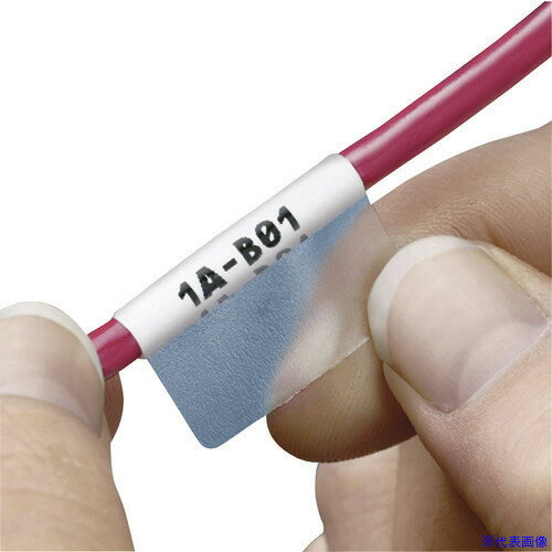 ■PANDUIT レーザープリンタ用セルフラミネートラベル ポリエステル 白 印字部縦25.4mmx横25.4mm 1000枚..