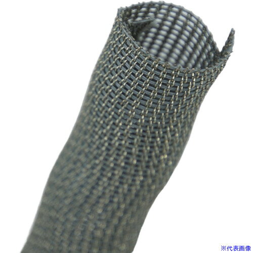 オレンジブック トラスコ中山　TRUSCOデンカエレクトロン 後入れ可能シールドスリーブ 灰色 自然径6.0mm 定尺1巻(=100m) 〔品番:FLSM6100〕[ 注番:7328845]特長●後入れ可能な導電性編組チューブです。●工作機械・既設配線のノイズ対策に最適です。●錫メッキ銅箔入りで導電性ありです。●既設の配線にも被せて使用可能です。●耐熱150℃のポリエステル糸使用し高温環境下でも使用可能です。●高い摩耗性と屈曲性を保持しております。用途●工作機械メーカーなどで採用されております。仕様●色：灰色●長さ(m)：100●内径(mm)：6.0●束線径(mm)：6.0〜7.0仕様2●UL224 VW-1相当材質/仕上●耐熱ポリエステル糸＋錫メッキ銅箔セット内容/付属品注意原産国（名称）中国JANコード4573429420507本体質量1200gオレンジブック トラスコ中山　TRUSCOデンカエレクトロン 後入れ可能シールドスリーブ 灰色 自然径6.0mm 定尺1巻(=100m) 〔品番:FLSM6100〕[注番:7328845][本体質量：1200g]分類》電子機器》電設配線部品》電線保護資材☆納期情報：メーカー取り寄品（弊社より発送）
