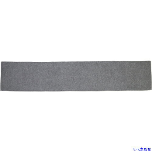 オレンジブック トラスコ中山　TRUSCOサンベルム パリーパリー キッチンマット 47×240cm グレー 〔品番:K74211〕[ 注番:7343323]特長●やわらかく肌触りの良い、はっ水加工のキッチンマットです。●驚くほど軽く、毛足が短いから掃除もしやすいです。●小さく畳んで洗濯ネットに入れて丸洗い可能です。仕様●色：グレー●サイズ長辺(mm)：2400●サイズ短辺(mm)：470●ケース入数：15●シートサイズ(mm)：470×2400仕様2材質/仕上●表面：ポリエステル100％●中芯：ポリウレタンフォーム●裏面：すべりにくい加工（ポリ塩化ビニル）セット内容/付属品注意原産国（名称）中国JANコード本体質量54gオレンジブック トラスコ中山　TRUSCOサンベルム パリーパリー キッチンマット 47×240cm グレー 〔品番:K74211〕[注番:7343323][本体質量：54g]分類》清掃・衛生用品》床材用品》水周り用マット☆納期情報：メーカー取り寄品（弊社より発送）