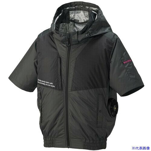 オレンジブック トラスコ中山　TRUSCO空調風神服 The tough グラフェン半袖ブルゾン チャコール 5L 〔品番:24455265〕[ 注番:7353230]特長●高遮熱新素材グラフェンをプリントすること灼熱をブロックします。●こだわり抜いた立ち襟・高襟シルエットで360°風が吹く抜けます。●見た目と実用性を兼ね備えた1着です。仕様●色：チャコール●サイズ：5L●袖丈タイプ：半袖●胸囲(cm)：144●肩幅(cm)：54●着丈(cm)：70●裾幅(cm)：102仕様2●両脇逆玉ポケット●右胸隠しファスナーポケット●立体風気路●バッテリーケーブルコードホール●サイドファン●保冷剤ポケット●裏グラフェン●左袖ペン差し材質/仕上●ポリエステル100%セット内容/付属品注意●ファン、バッテリーは別売です。●摩擦や洗濯に弱く、チタンの脱落の恐れがあります。●漂白剤(塩素系、酸素系)は絶対に使用しないでください。原産国（名称）中国JANコード本体質量200gオレンジブック トラスコ中山　TRUSCO空調風神服 The tough グラフェン半袖ブルゾン チャコール 5L 〔品番:24455265〕[注番:7353230][本体質量：200g]分類》環境改善用品》暑さ対策用品》冷感着☆納期情報：メーカー取り寄品（弊社より発送）