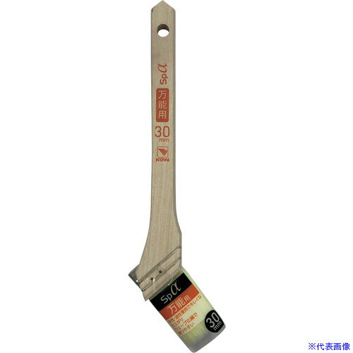 オレンジブック トラスコ中山　TRUSCOKOWA 刷毛 SP α万能用 30mm 〔品番:14063〕[ 注番:7413537]特長●幅広い用途にご使用できます。●毛材はウエーブ加工、含みが良く作業性抜群です。用途●万能用。●DIYの木部に。●家具に。●建具などの塗装に。●DIYユーザーに。仕様●刷毛幅(mm)：30●毛丈(mm)：40●玉厚(mm)：16●適合塗料：水性・油性・多用途●タイプ：スジカイ刷毛仕様2材質/仕上セット内容/付属品注意原産国（名称）中国JANコード4972883140639本体質量29gオレンジブック トラスコ中山　TRUSCOKOWA 刷毛 SP α万能用 30mm 〔品番:14063〕[注番:7413537][本体質量：29g]《包装時基本サイズ：225×30×23》〔包装時質量：29g〕分類》工事・照明用品》塗装・内装用品》刷毛☆納期情報：メーカー取り寄品（弊社より発送）