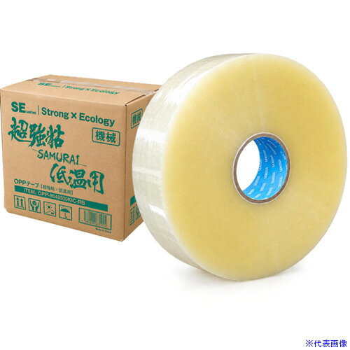 ■サンキープ OPPテープ 透明 60μ×48mm×1000m 6巻 長尺 ゴム系 STRONG&ECOLOGY OPP60481000KICRB(7465985)×6[送料別途お見積り][法人限定][掲外取寄]