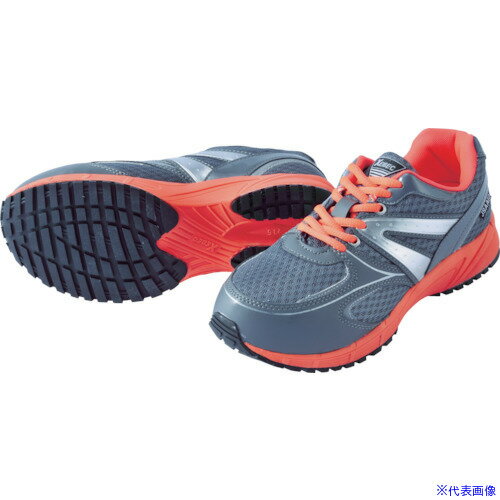 オレンジブック トラスコ中山　TRUSCOXEBEC 蛍光めちゃ軽セフティシューズ 85130 グレー 24.0CM 〔品番:8513020240〕[ 注番:7530064]特長●超軽量タイプです。●結んだ靴ひもを収納可能な「ひもポケ」で靴ひもの引っ掛かりや緩みを防止します。●両サイド、かかと部分に反射材を使用し夜間の視認性を高めています。●クッション性の高いソールを使用しています。用途●一般作業に。●運送・物流など、フットワークが求められる職場に。仕様●寸法(cm)：24.0●足幅サイズ：EEEE●色：グレー●規格：JSAA規格 B種●耐圧迫荷重(kN)：4.5●US(アメリカ)規格サイズ：6●UK(イギリス)規格サイズ：6●EU(ヨーロッパ)規格サイズ：39●タイプ：ひも仕様2●JSAA B種認定材質/仕上●甲被：合成皮革+メッシュ●先芯：グラスファイバー●靴底：エチレン酢酸ビニールアセテート（EVA）+ラバー●中敷：EVAカップインソール(穴あき＋クッション＋踵部高)セット内容/付属品注意原産国（名称）中国JANコード4991714474613本体質量570gオレンジブック トラスコ中山　TRUSCOXEBEC 蛍光めちゃ軽セフティシューズ 85130 グレー 24.0CM 〔品番:8513020240〕[注番:7530064][本体質量：570g]《包装時基本サイズ：310×210×120》〔包装時質量：700g〕分類》保護具》安全靴・作業靴》プロテクティブスニーカー☆納期情報：仕入れ先通常在庫品 (欠品の場合有り)
