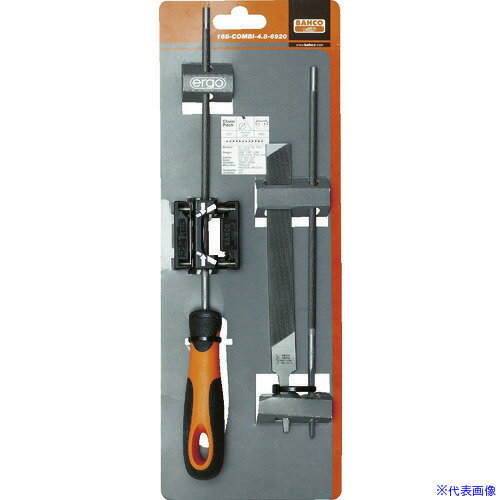 ��BAHCO ���르 �����󥽡��䥹�ꥻ�å� ��Ĺ200mm ����4mm �������դ� 168COMBI4.06922(7573260)