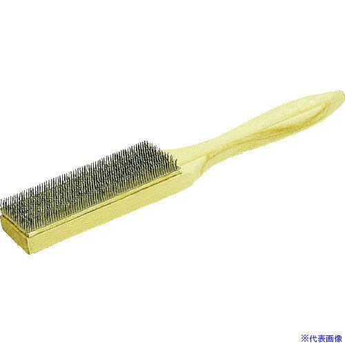 オレンジブック トラスコ中山　TRUSCOBAHCO ヤスリ用ブラシ 全長240mm 〔品番:94690000〕[ 注番:7573359]特長●ヤスリの切れ味を保つために使用します。●毛ブラシです。仕様●全長(mm)：240●幅(mm)：42●厚さ(mm)：20●ブラシ部長さ(mm)：110仕様2材質/仕上●毛：高性能合金鋼●ハンドル：ヒッコリー木セット内容/付属品注意原産国（名称）スウェーデンJANコード7311518020903本体質量90gオレンジブック トラスコ中山　TRUSCOBAHCO ヤスリ用ブラシ 全長240mm 〔品番:94690000〕[注番:7573359][本体質量：90g]《包装時基本サイズ：250×42×20》分類》電動・油圧・空圧工具》研削研磨用品》ヤスリ☆納期情報：仕入れ先通常在庫品 (欠品の場合有り)