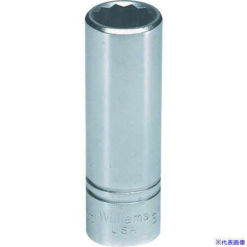 ■WILLIAMS 1/2ドライブ ディープソケット 12角 16mm JHWSMD1216(7580886)