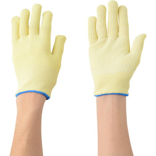 オレンジブック トラスコ中山　TRUSCOアトム 耐切創手袋 ケブラー(R)SD PVC M 〔品番:HG153M〕[ 注番:7585837]特長●ポリ塩化ビニールのすべり止め付耐切創手袋です。用途●クリーンな環境が求められる組立。●精密作...