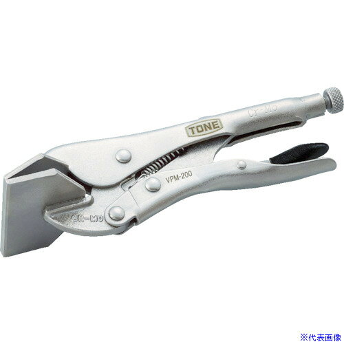 オレンジブック トラスコ中山　TRUSCOTONE グリッププライヤ 鈑金用194mm 〔品番:VPM200〕[ 注番:7607857]特長●折り曲げ作業や仮止めに最適です。仕様●全長(mm)：194●最大口開き(mm)：45●口開き(mm)角材最大：45●口開き(mm)パイプ最大：45●平行開き(mm)：28仕様2材質/仕上●構造用鋼セット内容/付属品注意原産国（名称）日本JANコード4953488314274本体質量470gオレンジブック トラスコ中山　TRUSCOTONE グリッププライヤ 鈑金用194mm 〔品番:VPM200〕[注番:7607857][本体質量：470g]《包装時基本サイズ：235×75×58》〔包装時質量：489g〕分類》手作業工具》クランプ・バイス》グリッププライヤー☆納期情報：仕入れ先通常在庫品 (欠品の場合有り)