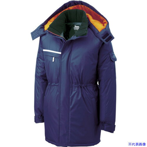 ■XEBEC 防水防寒コート581-10-L 紺 58110L(7639392)