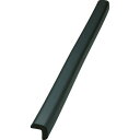 ■TRUSCO 安心クッション L字型 油面接着 細 1本入 ブラック TAC56YS(7647387)
