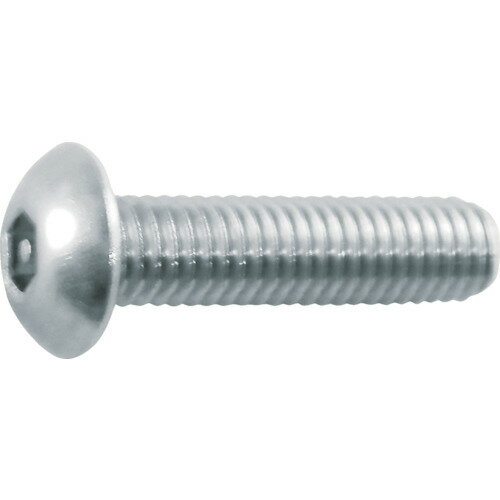 Rakuten - ■TRUSCO ピン付六角穴ボタンボルト ステンレス M4×10 15本入 B1030410(7650370)