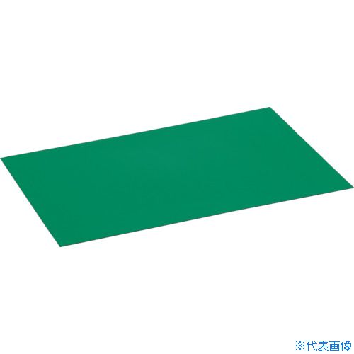 ■TRUSCO ワゴン用マット ピラミット 750X500用 グリーン WM75PGN(7692790)