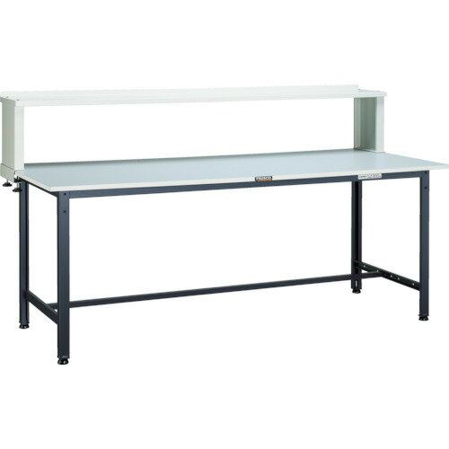 ■TRUSCO 軽荷重作業台(300kg)AE型 900X600XH1044(全高) 上棚付 ヤンググリーン色 RAE0960YURBYG(7702558)[法人限定][直送元](3.0)