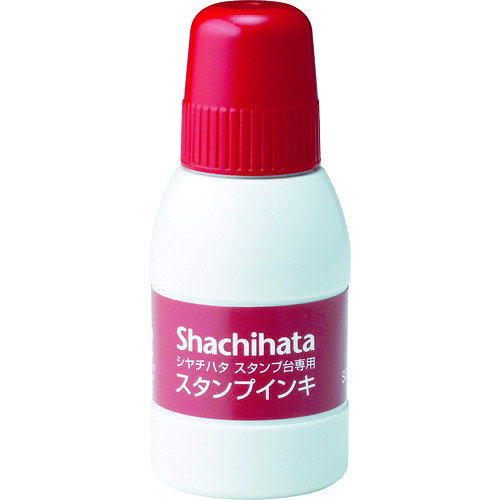 ■シヤチハタ スタンプ台専用スタンプインキ 小瓶 赤 SGN40R(7709943)