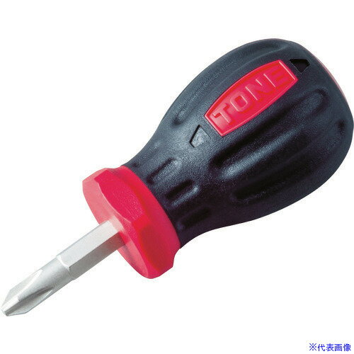 Stubby Driver - ■TONE パワーグリップスタビードライバー (+)No.2 PGSDP2(7733593)
