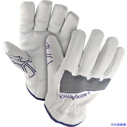 ■HEX ARMOR 耐切創手袋 スチールレザー3 5033 L 754087(7809484)