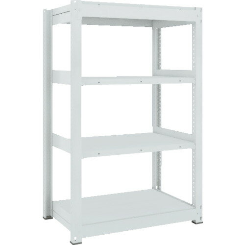 ■TRUSCO TUG型中量棚450kg 単体 1855X926XH1500 4段 TUG45056Z4(7830564)[法人限定][直送元]