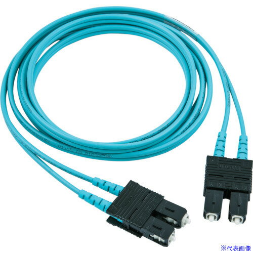 ■PANDUIT 光ファイバーパッチコード ライザー OM3 両端SCデュプレックス 3M 1本 FX23RSNSNSNM003 FX23RSNSNSNM003(7850760)