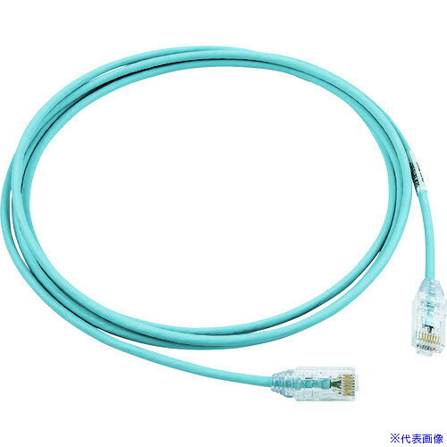 ■PANDUIT カテゴリ6細径パッチコード 1m パステルブルー UTP28SP1MPB UTP28SP1MPB(...